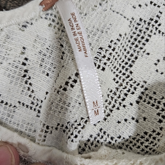 Free People Lace Crochet Top - Picture 2 of 9